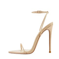 Pointed Toe Stiletto Sandals