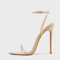 Pointed Toe Stiletto Sandals