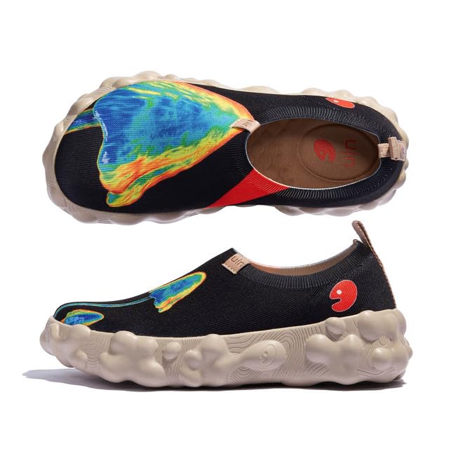 Art Travel Slip-On Sneakers