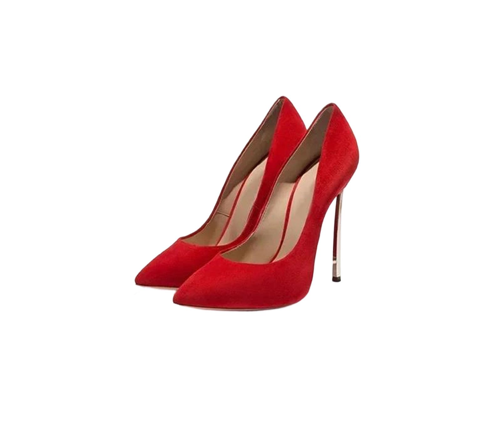 Textured Stiletto Pumps