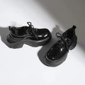 Leather Platform Sneakers