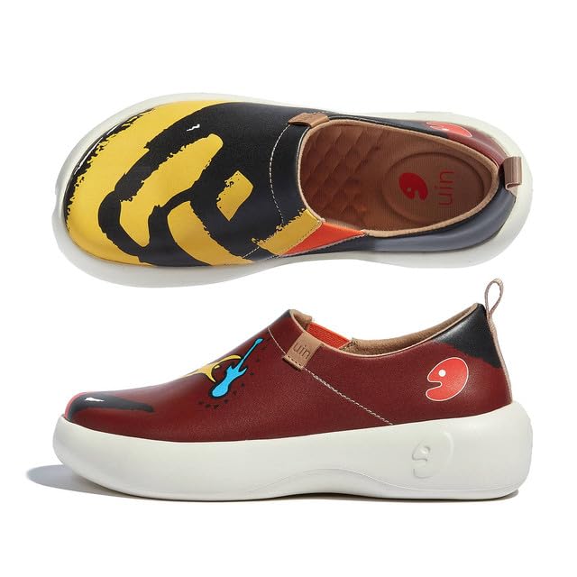 Art Travel Slip-On Sneakers