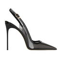 Patent Leather Stiletto Pumps