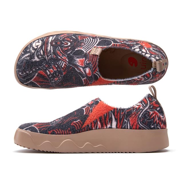 Art Travel Slip-On Sneakers