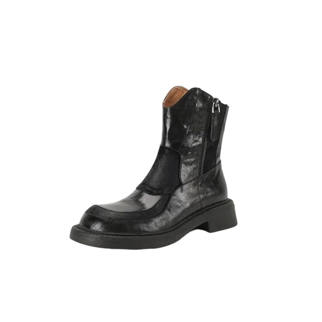 Chunky Heel Ankle Boots