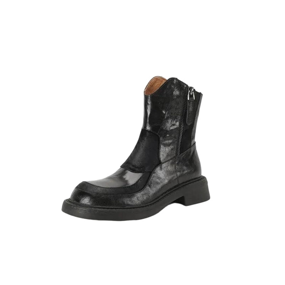 Chunky Heel Ankle Boots