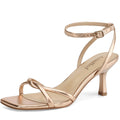 Strappy Kitten Heel Sandals