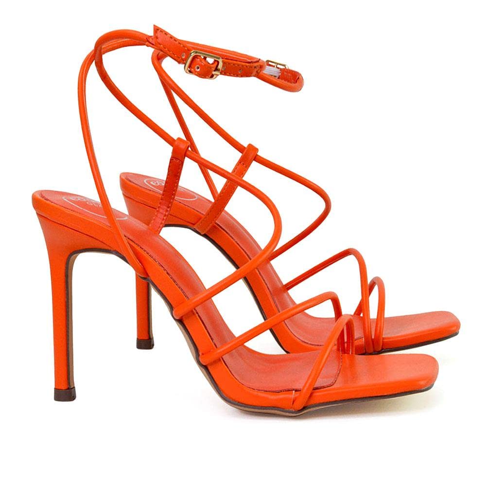 Strappy Ankle Strap Sandals