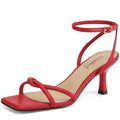 Strappy Kitten Heel Sandals