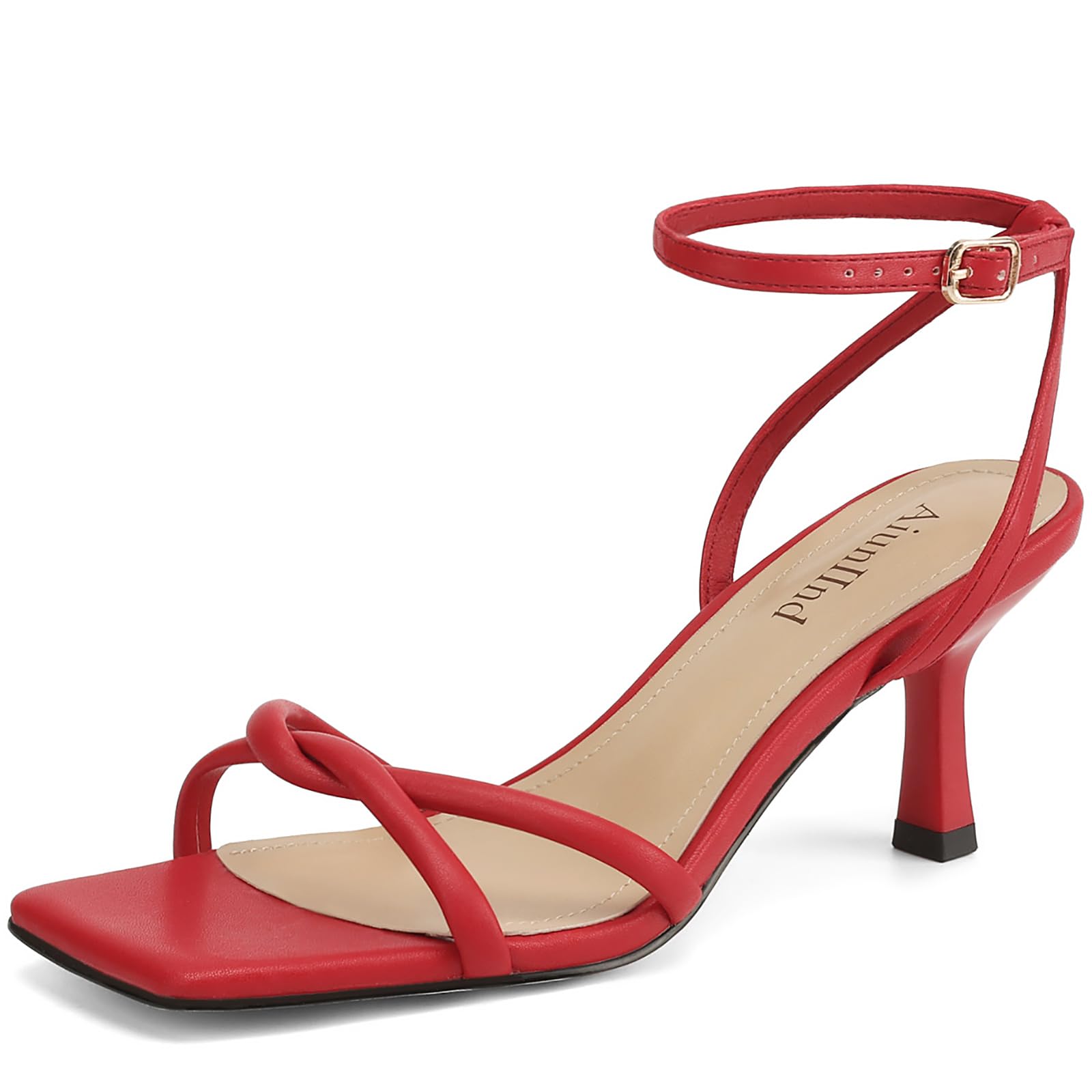 Strappy Kitten Heel Sandals