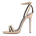Ankle Strap Stiletto Sandals