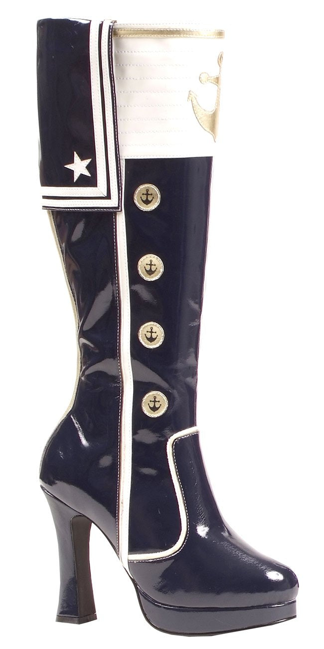 Heeled Knee-High Boots