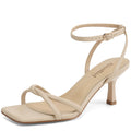 Strappy Kitten Heel Sandals