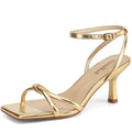 Strappy Kitten Heel Sandals