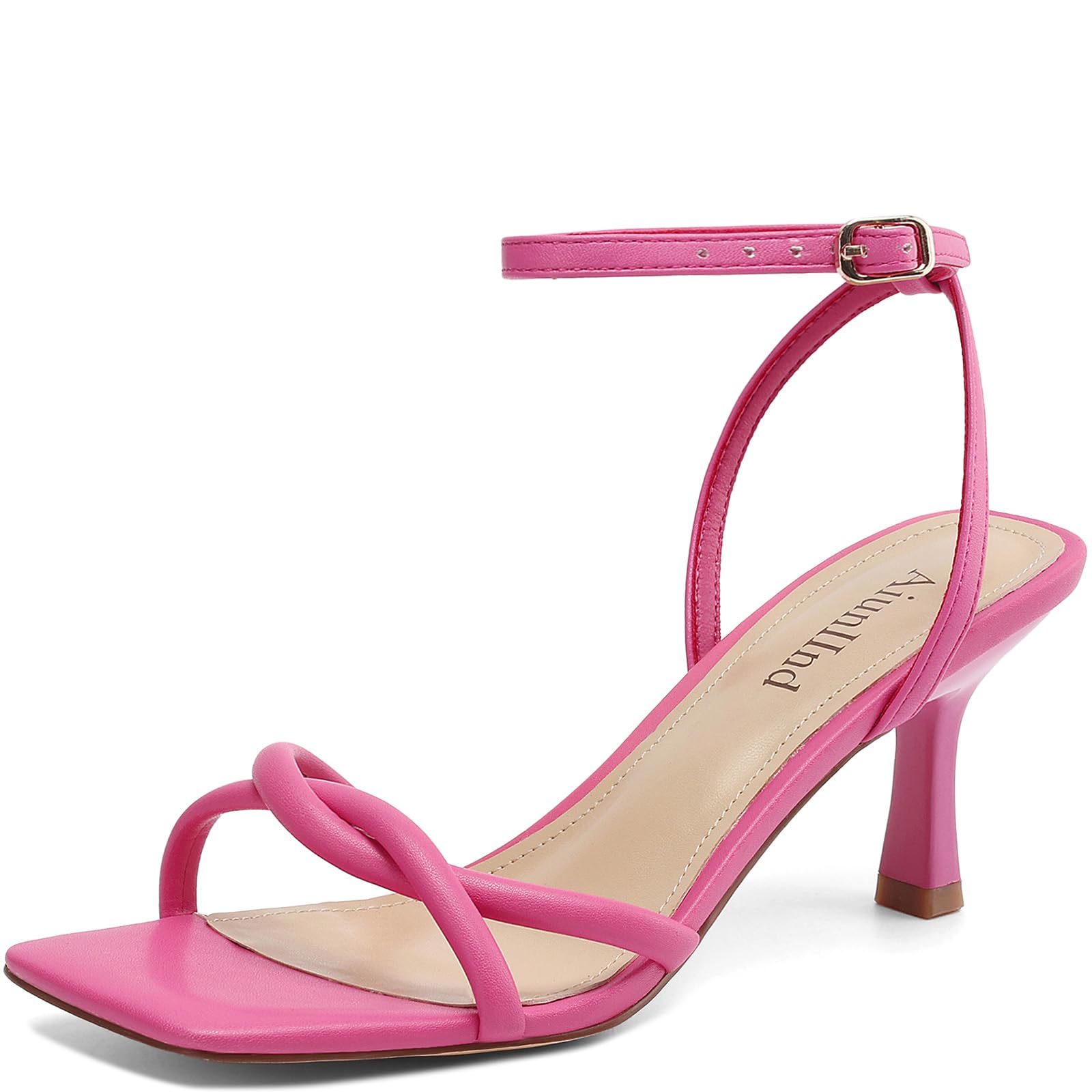 Strappy Kitten Heel Sandals