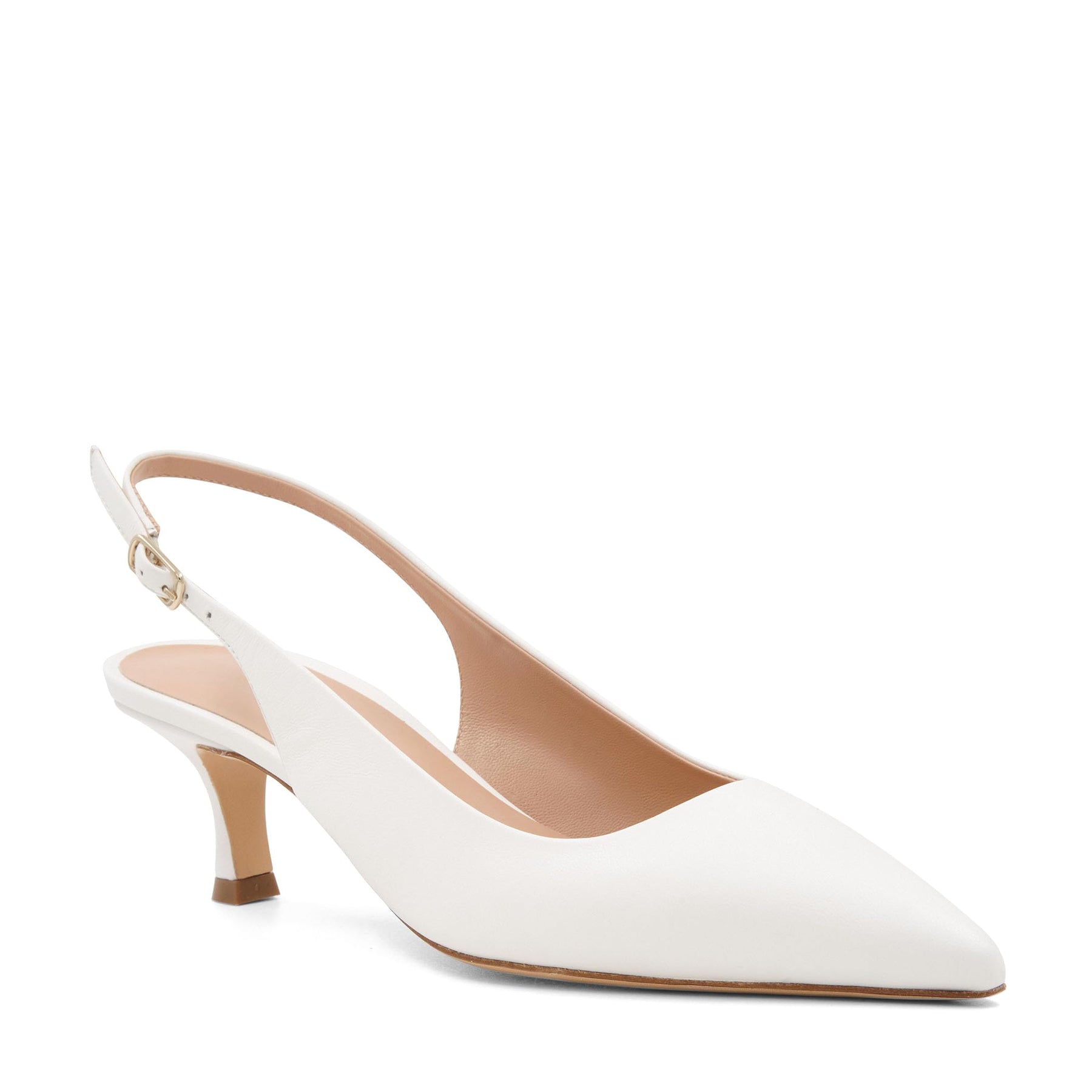 Slingback Kitten Heels