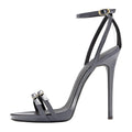 Ankle Strap Stiletto Sandals