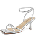 Strappy Kitten Heel Sandals