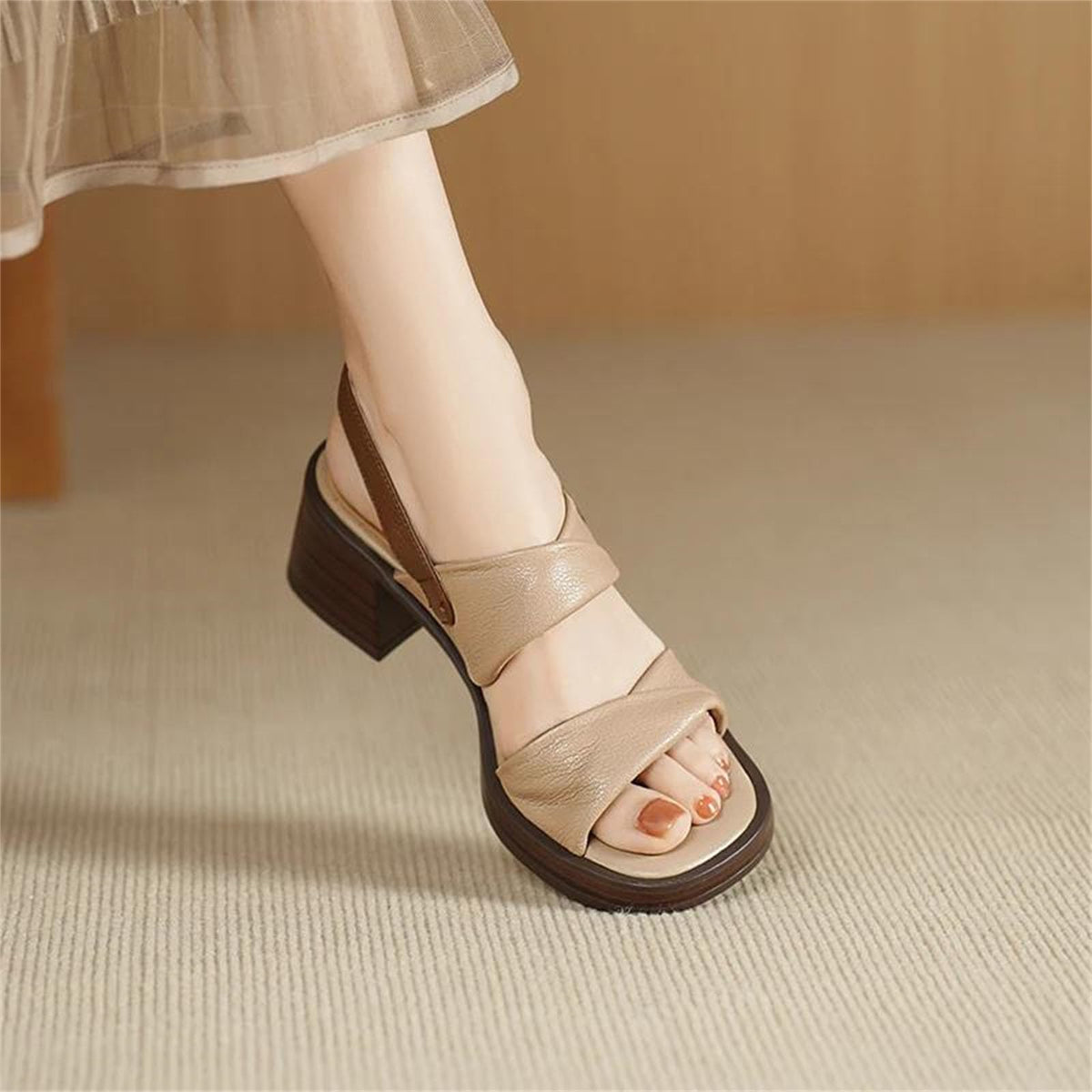 Leather Gladiator Sandals