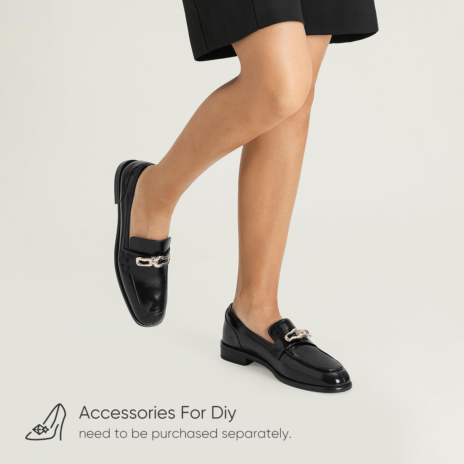 Leather Slip-On Loafers