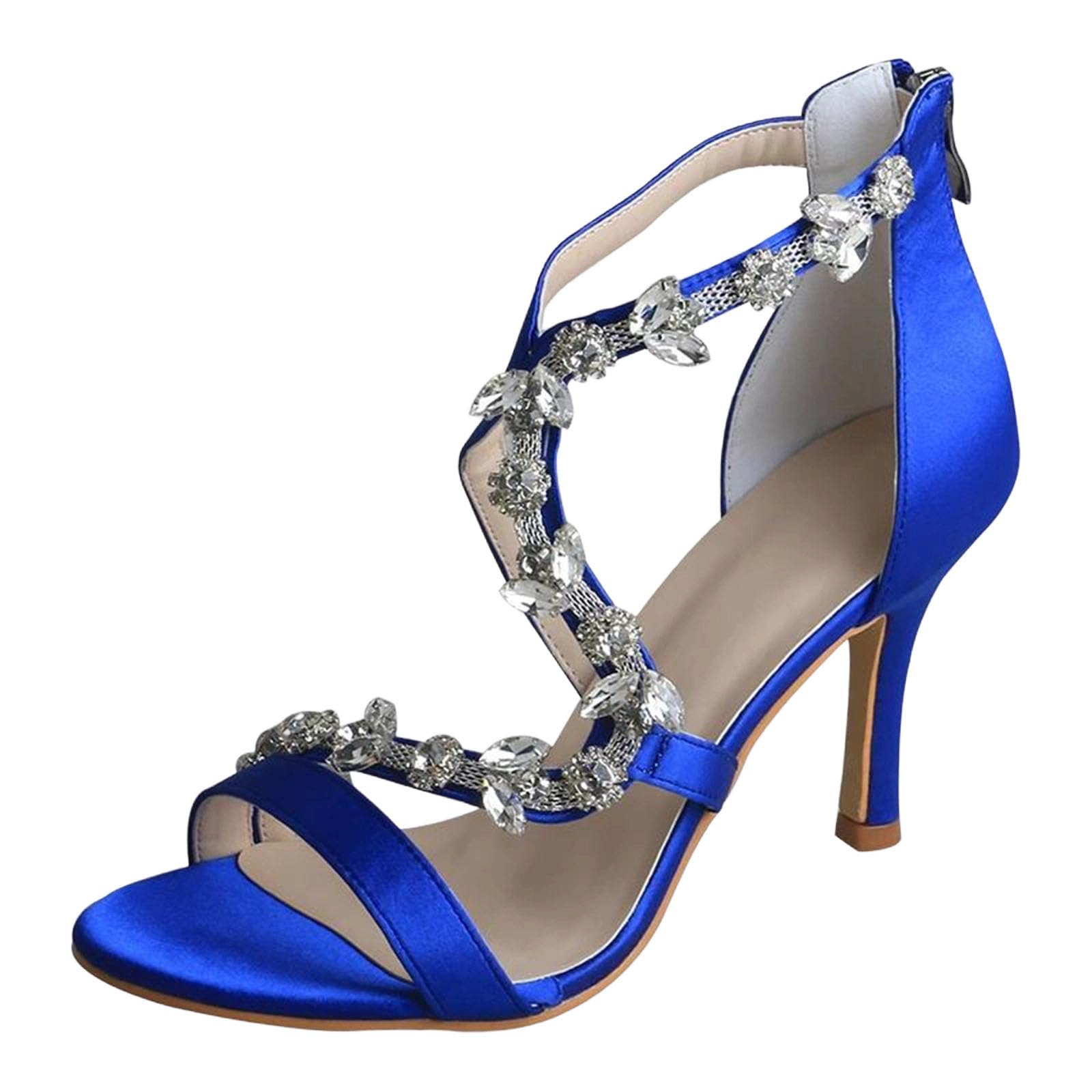 Rhinestone Wedding Sandals