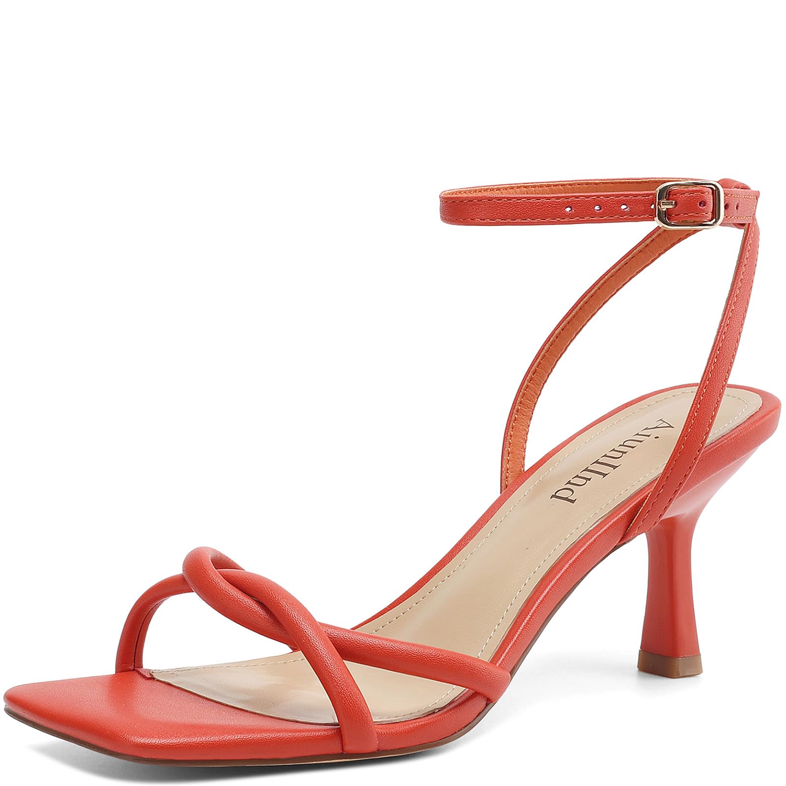 Strappy Kitten Heel Sandals