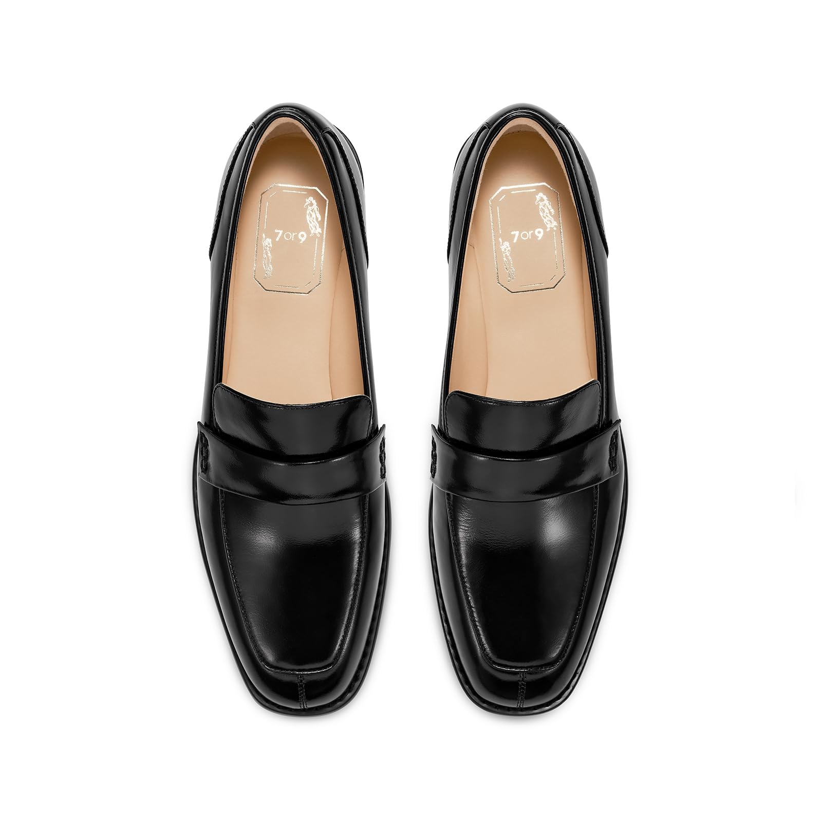 Leather Slip-On Loafers