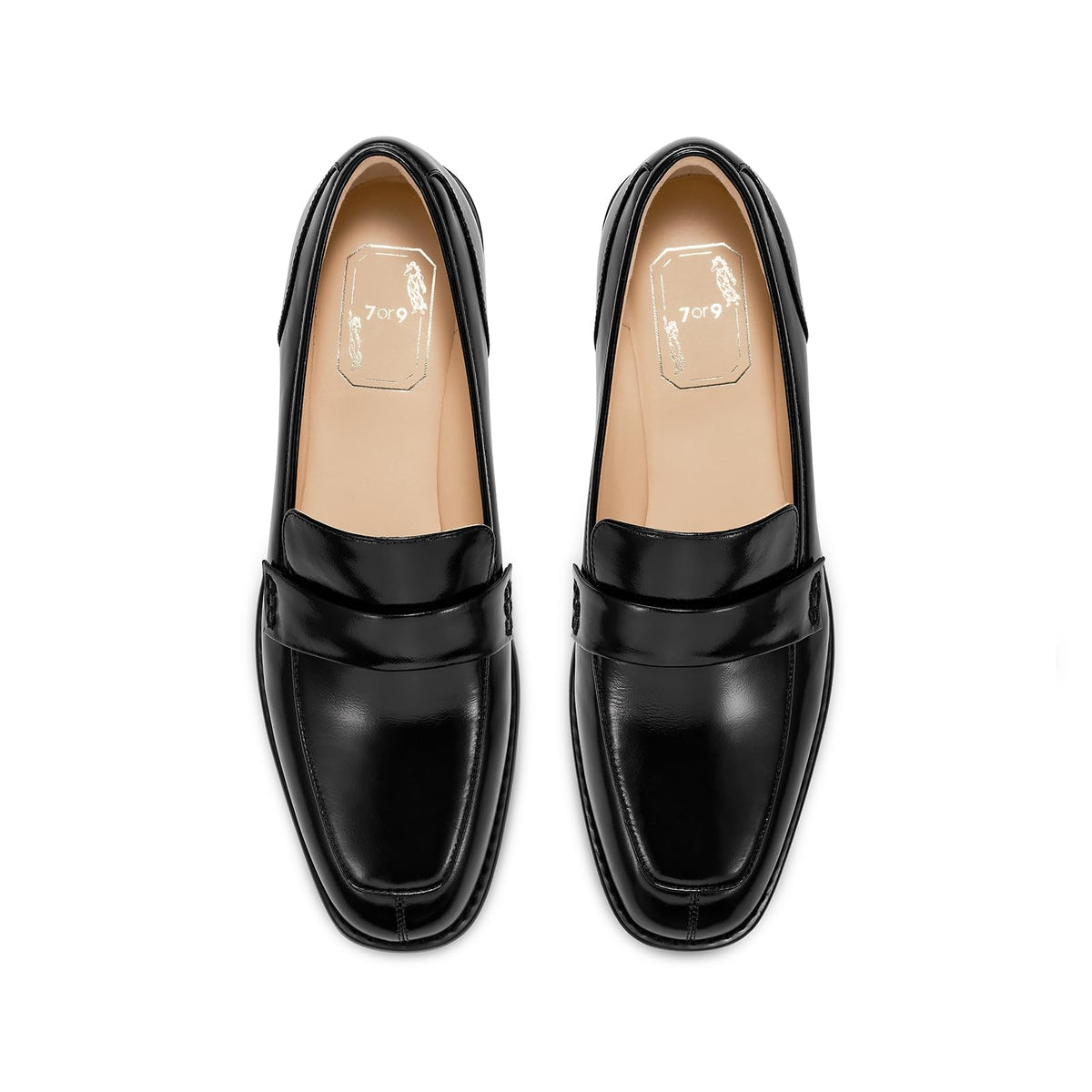 Leather Slip-On Loafers