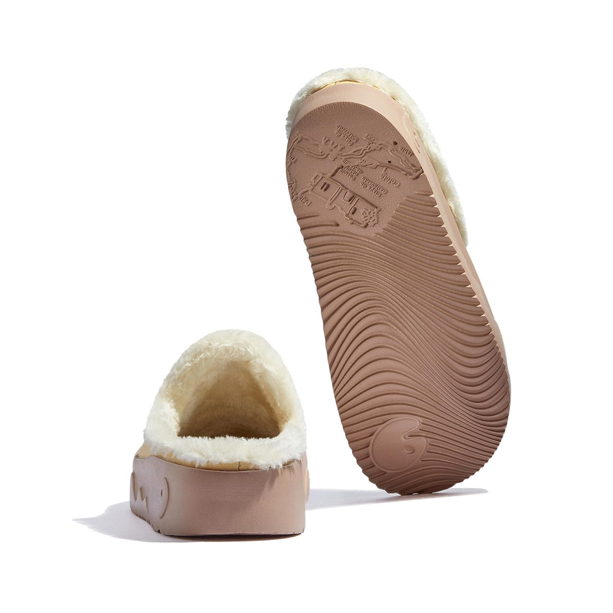 Art Print Mule Loafers