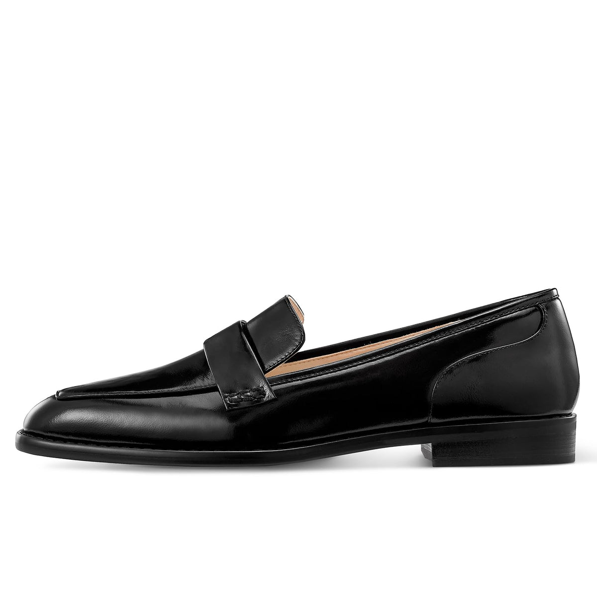 Leather Slip-On Loafers