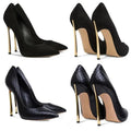 Textured Stiletto Pumps