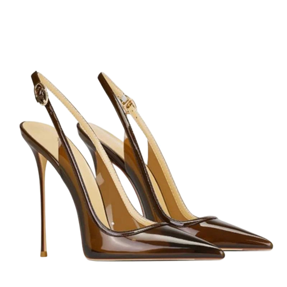 Patent Leather Stiletto Pumps