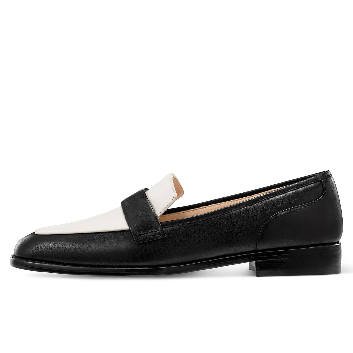 Leather Slip-On Loafers