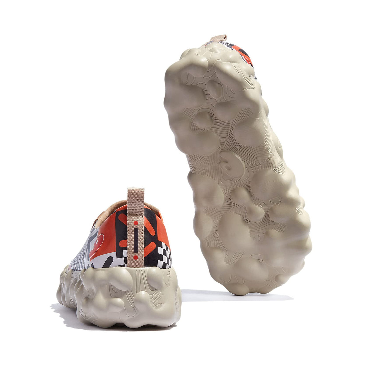 Art Travel Slip-On Sneakers