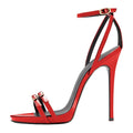 Ankle Strap Stiletto Sandals