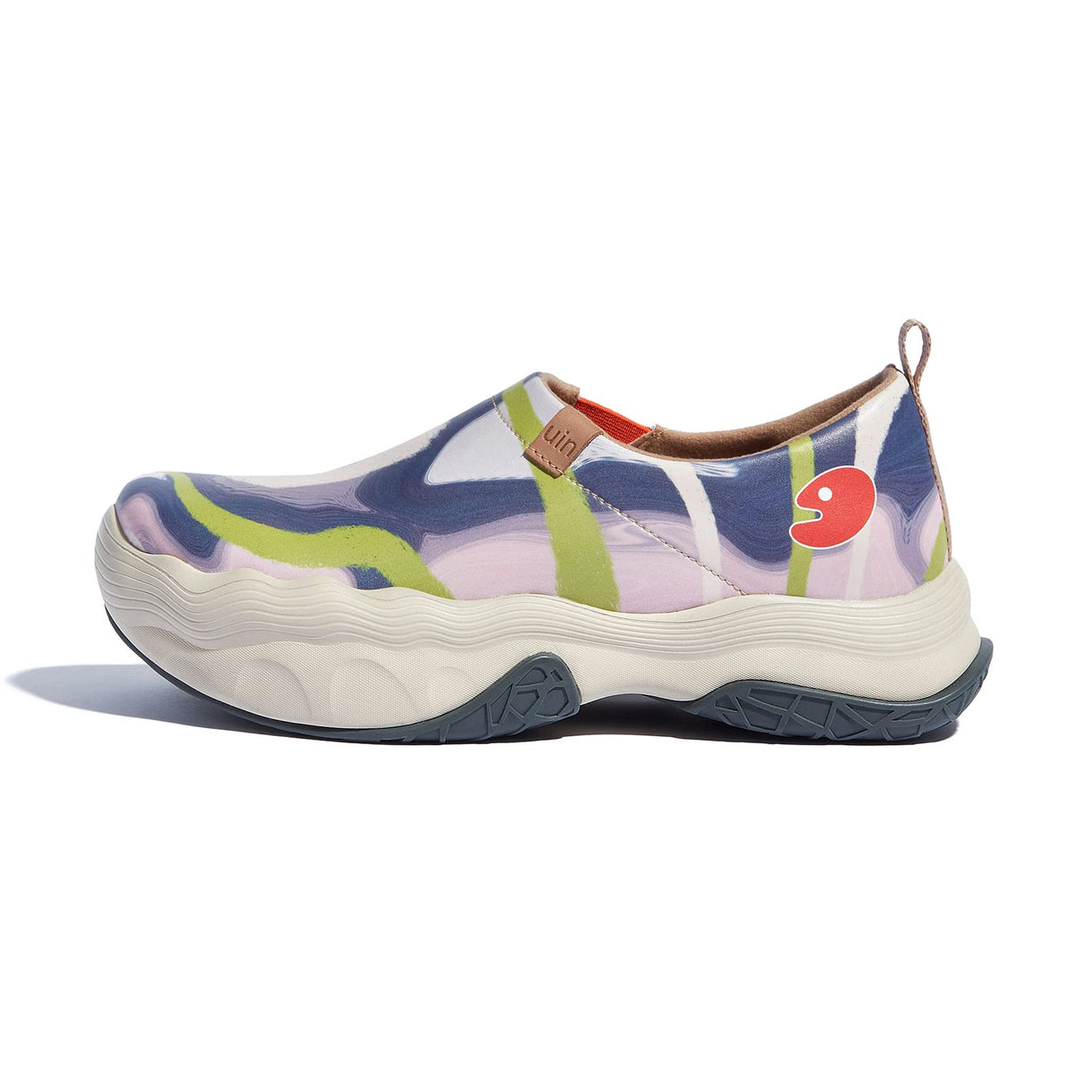 Art Travel Slip-On Sneakers