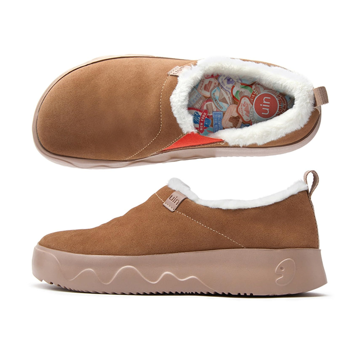 Art Travel Slip-On Sneakers