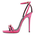 Ankle Strap Stiletto Sandals