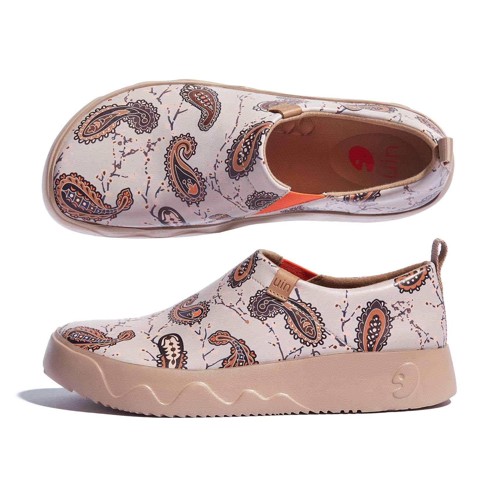Art Travel Slip-On Sneakers