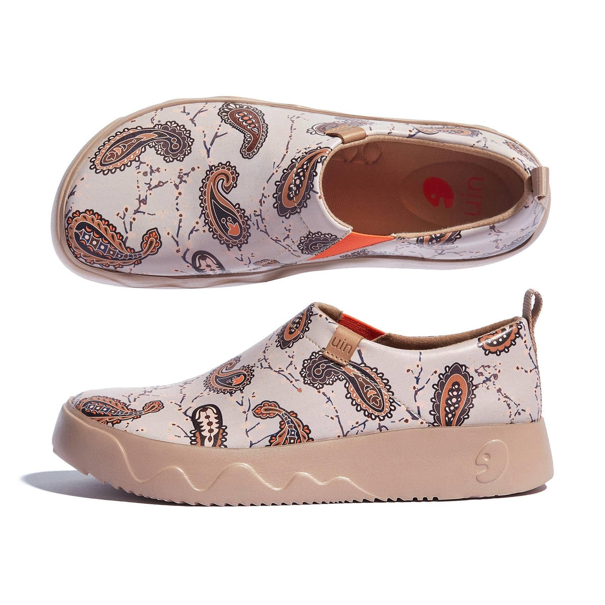 Art Travel Slip-On Sneakers