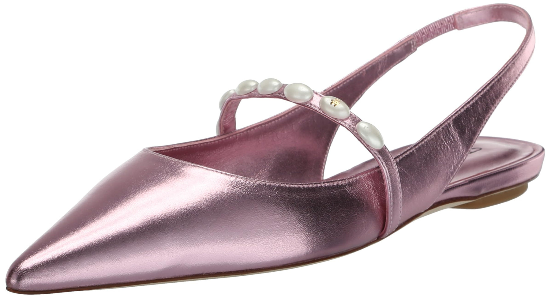 Pearl Slingback Flats