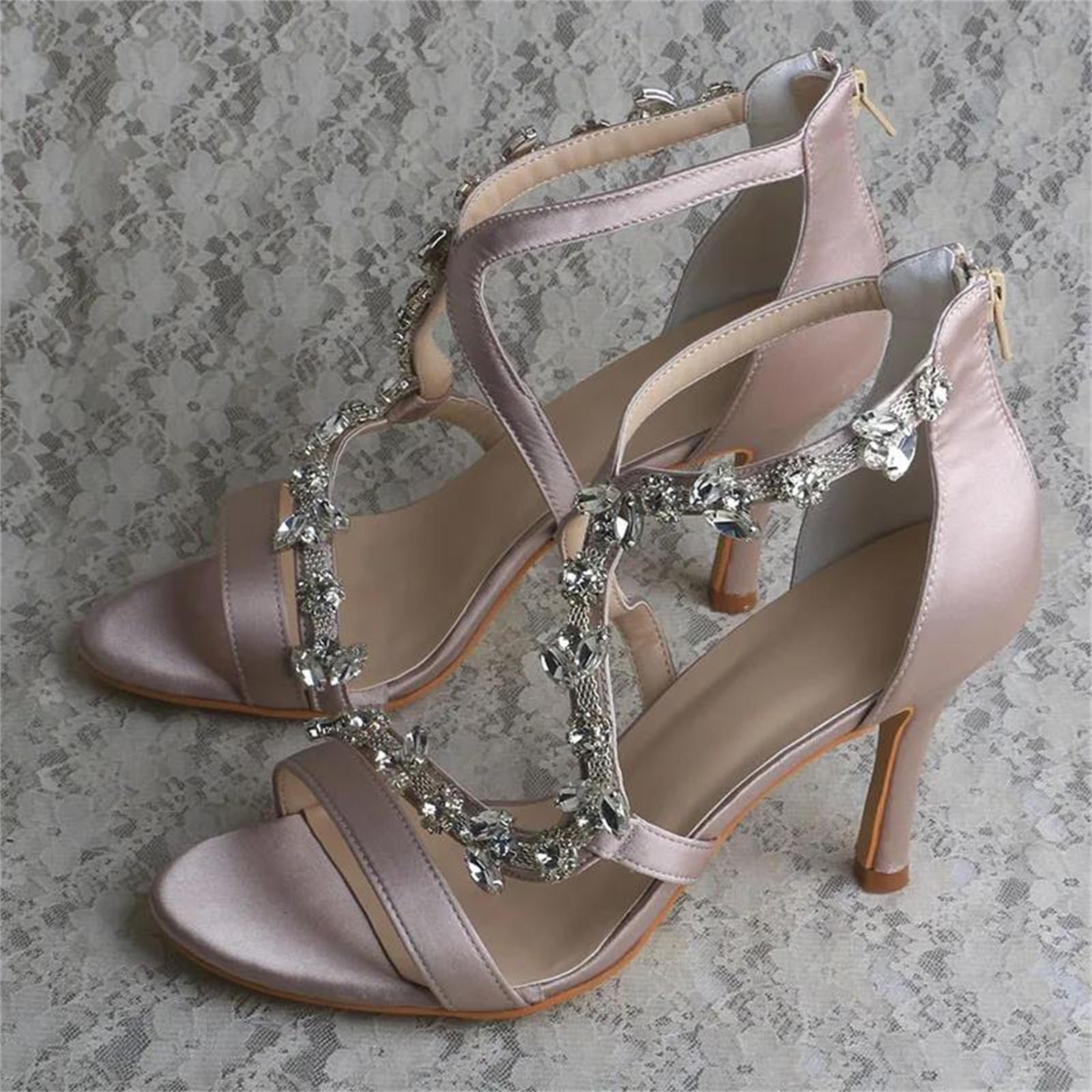 Rhinestone Wedding Sandals