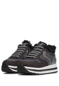 Shearling Platform Sneakers