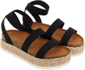 Thick Sole Ankle Strap Sandals