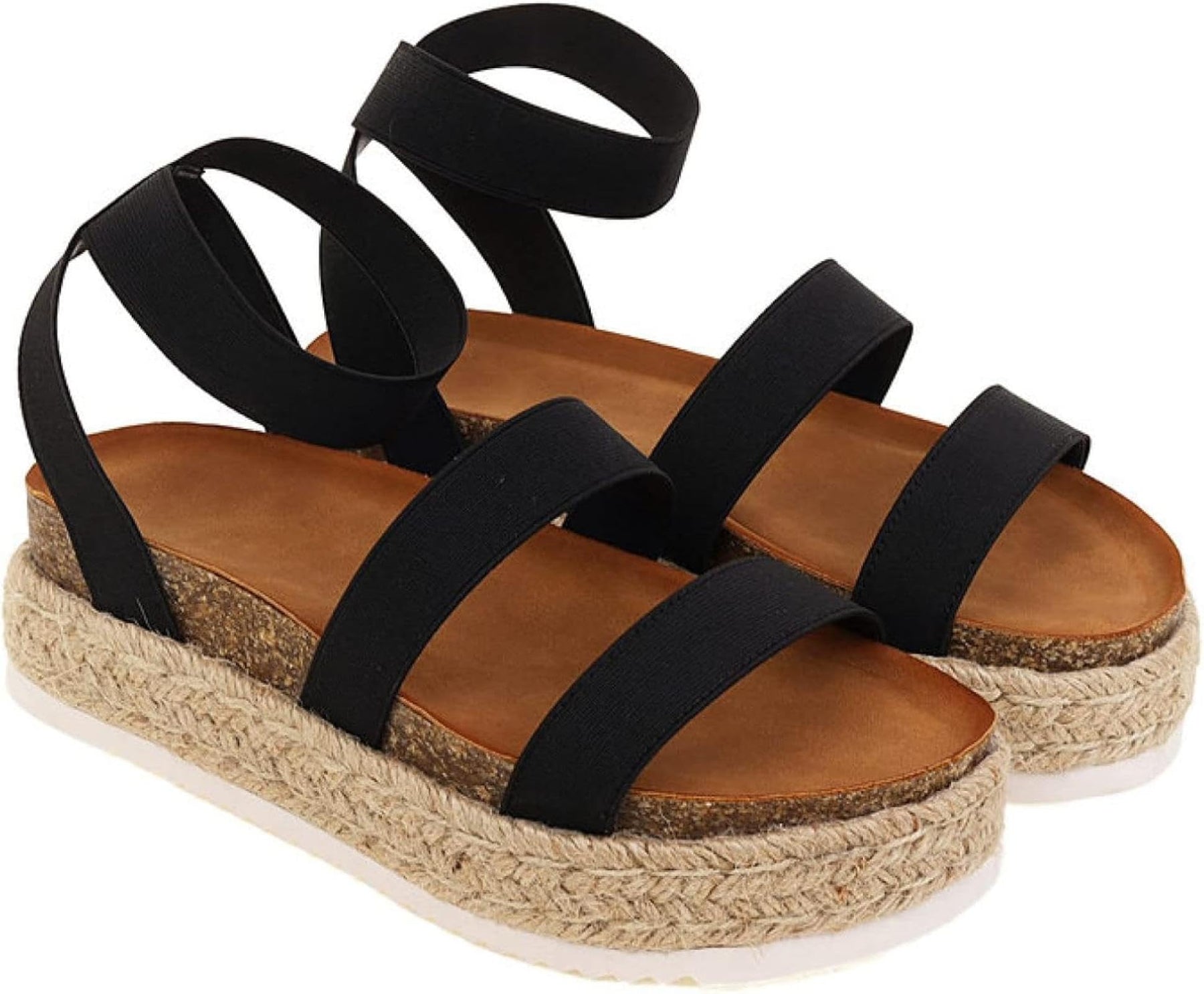 Thick Sole Ankle Strap Sandals