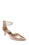 Dual-Strap Kitten Heels