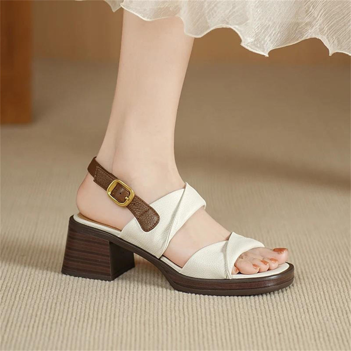 Leather Gladiator Sandals