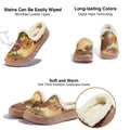 Art Print Mule Loafers
