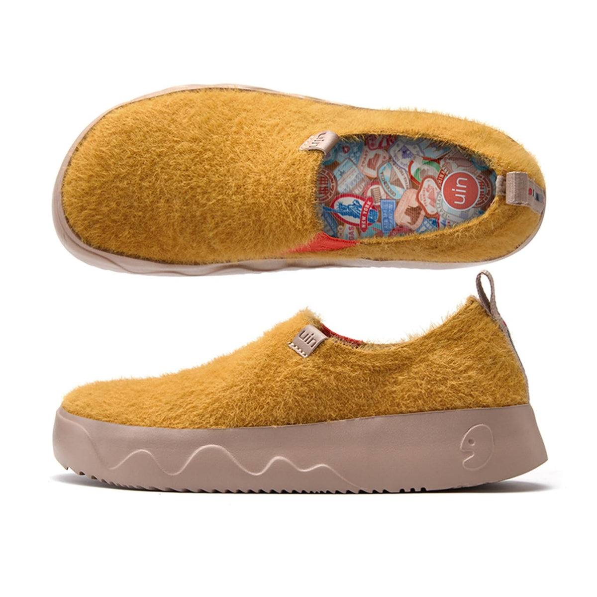 Art Travel Slip-On Sneakers