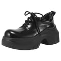 Leather Platform Sneakers